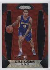 2017-18 Panini Prizm Ruby Wave Prizm Kyle Kuzma #283 6fs