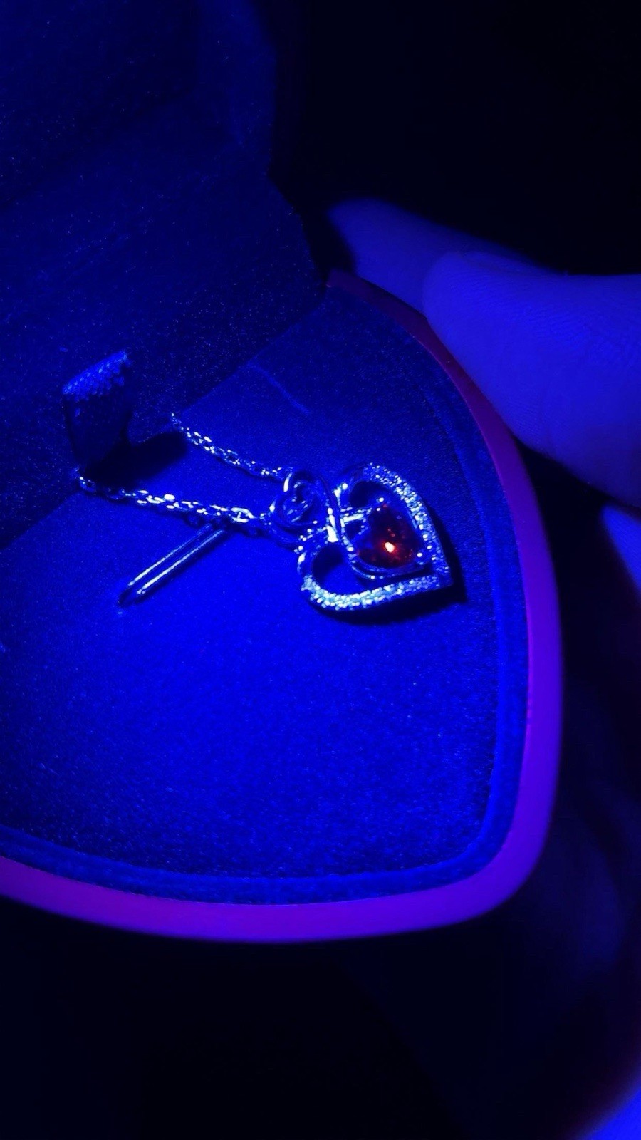 Diamond And Ruby Necklace