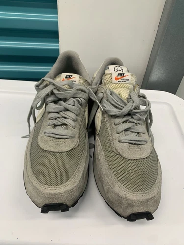 Nike LD Waffle Light Smoke Grey Fragment × Sacai DH2684-001 Größe 10,5 Herren