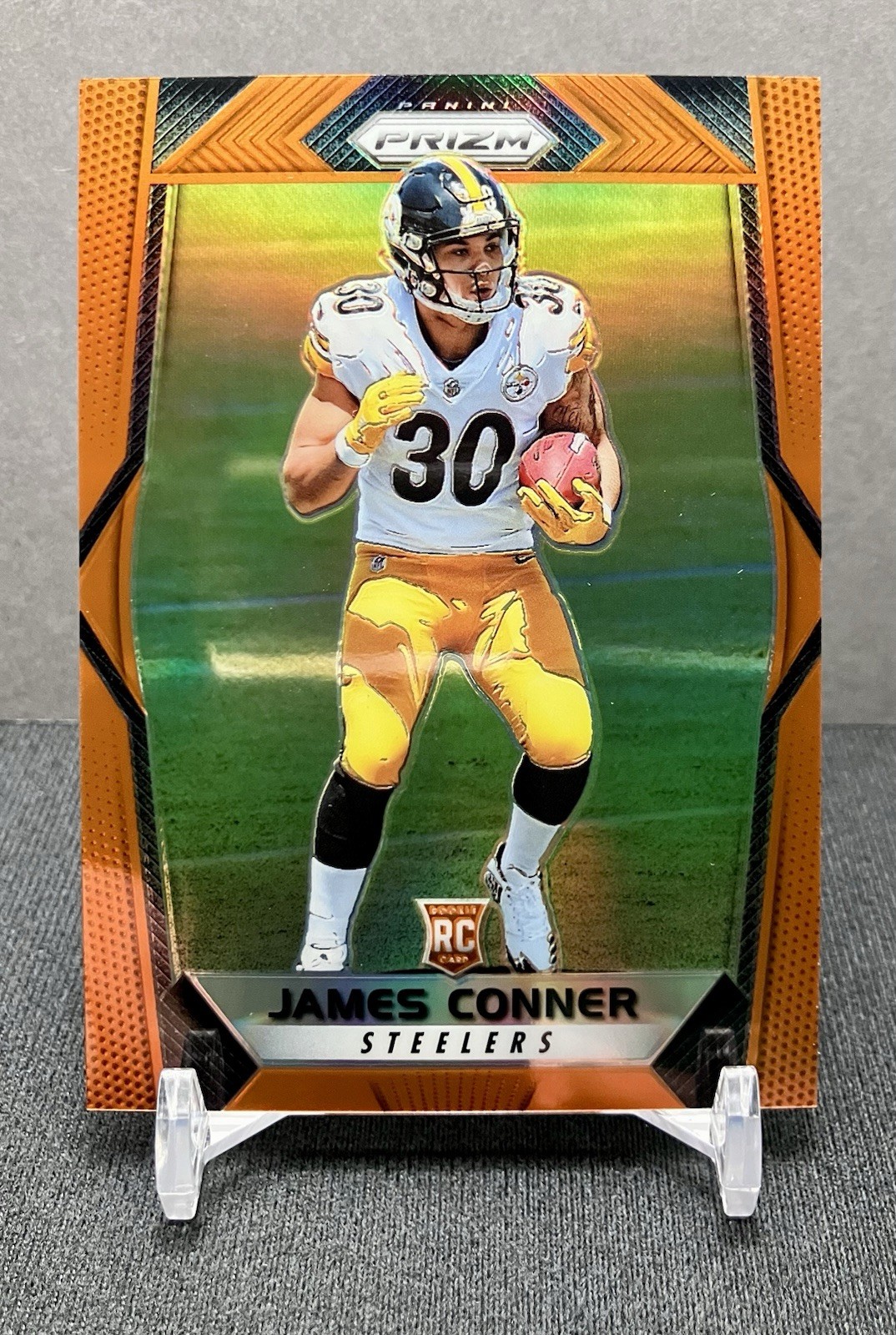2017 JAMES CONNER RC Prizm Orange /275 Card# 225