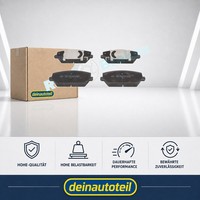 Bremsbelagsatz Scheibenbremse Vorne RAP Brakes R P1590 FÜR Hyundai KIA Belagsatz