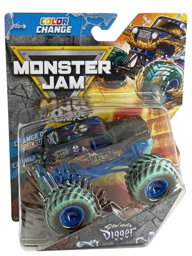Monster Jam Mud Blasters Son-Uva Digger 1:64 Diecast Truck Color