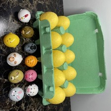 Vtg Little Tikes 3D Farm Animal Egg Memory Match Up Matching Easter Game Carton