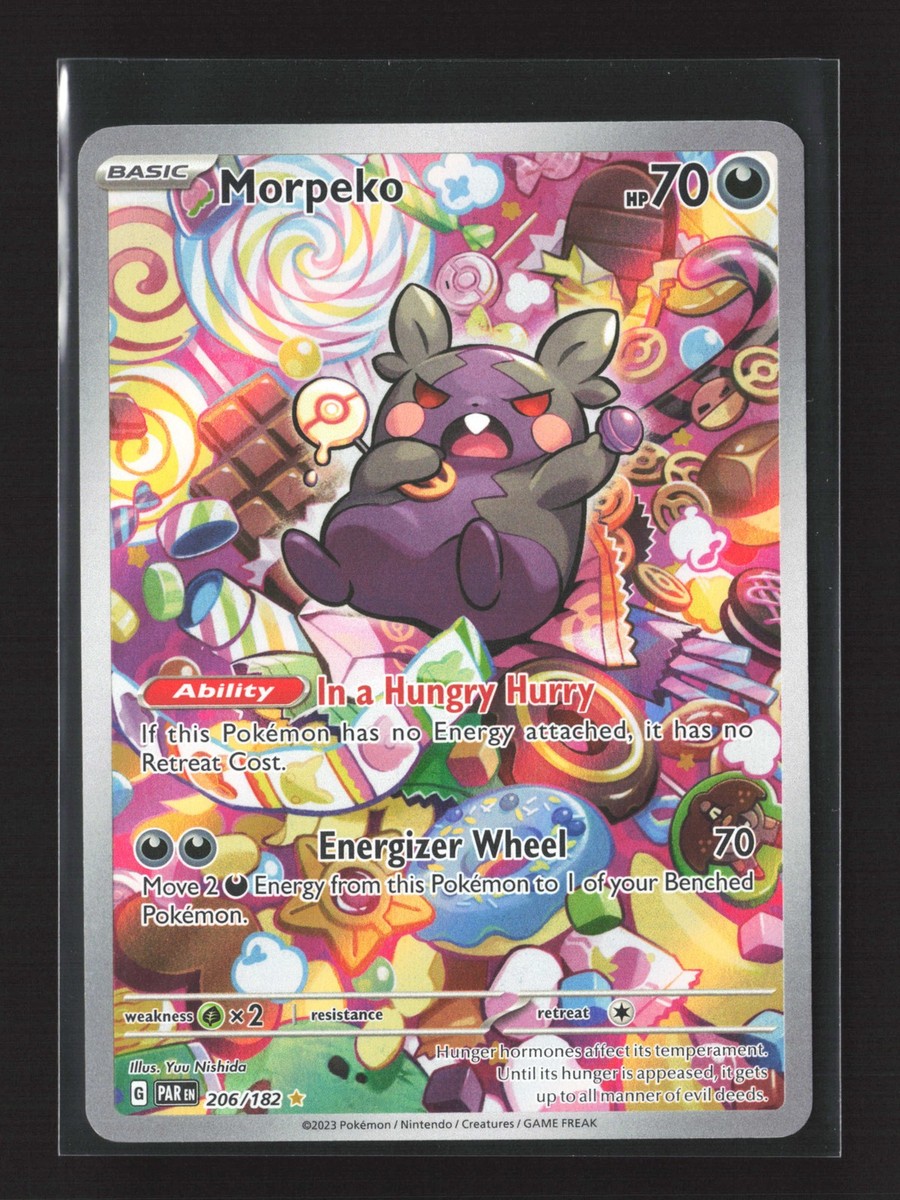Pokemon SV04: Paradox Rift #206/182 Holo Morpeko | eBay