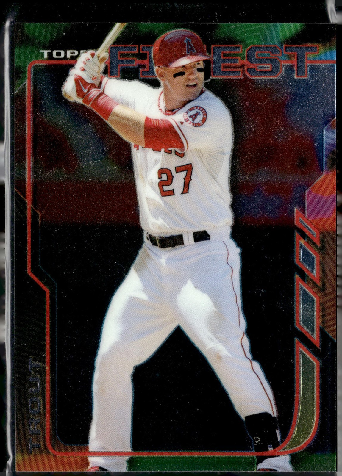 2014 Finest #100 Mike Trout