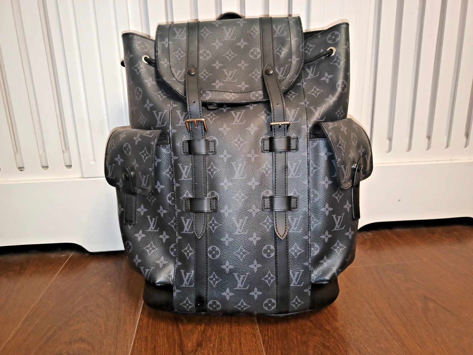 LOUIS VUITTON Christopher MM Backpack MONOGRAM ECLIPSE REVERSE CANVAS