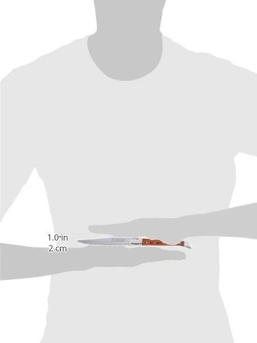 Laguiole 牛排刀 6 件套 – 优质不锈钢锯齿刀片带... — 第 3/4 张图片