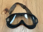Vintage WW2 Era US Military USN Navy Pilots Flying Goggles Polaroid? As-Is