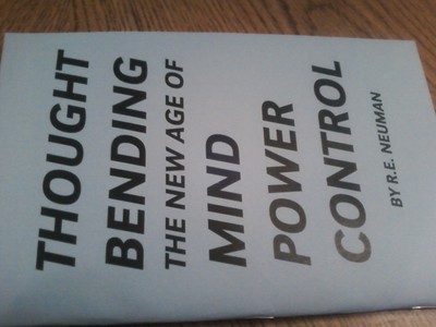 THOUGHT BENDING book mind power control positive thinking reinforcement----