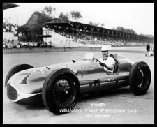 Indy 500 Winner Bill Holland Photo 8X10 Indianapolis 1949 Race Speedway