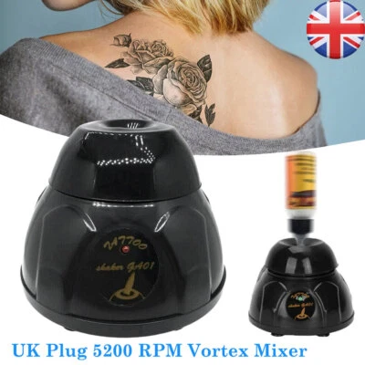 5200 RPM Mini Vortex Mixer Powerful Lab Touch Mode Paint Mixer For Laboratory