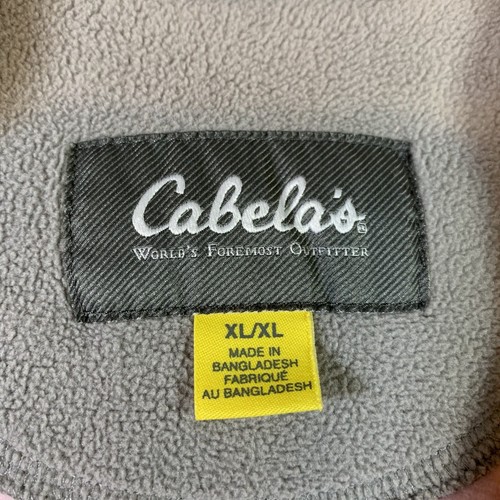 Cabelas Doe Camp Fleece Vest Real Tree Pink Camouflage Sleeveless Women’s XL - Picture 10 of 13