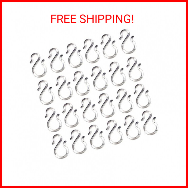 12 PCS 1.7Inch Clear Plastic Punch Bowl Cup S Hooks