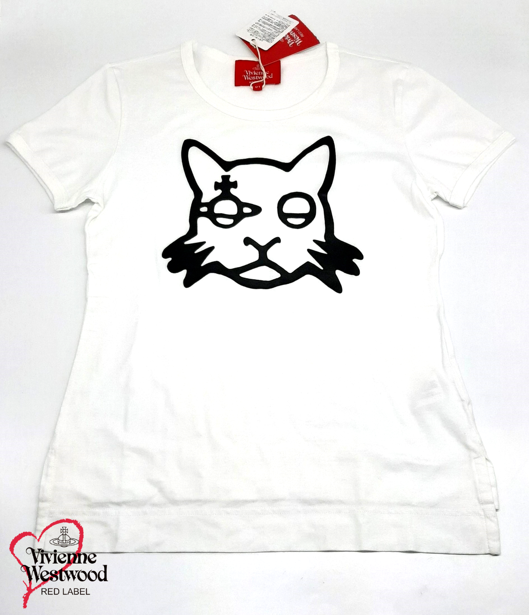 Vivienne Westwood Red label short sleeve T-shirt New cat orb Vivienne Westwood Red label short sleeve T-shirt New cat orb