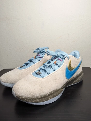 Nike LeBron XX 20 Low UNKNWN Message in a Bottle Size 8.5 DV9090-801 Men's New