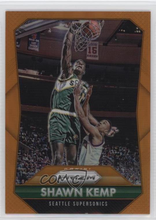 2015-16 Panini Prizm Orange Prizm /65 Shawn Kemp #270