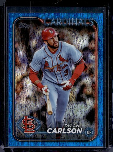 2024 Topps Blue Foil #561 Dylan Carlson Serial #870/999 - Foto 1 di 2