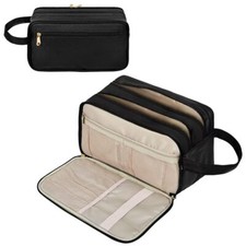 Unisex Toiletry Bag Travel Dopp Kit Mens Travel Bag Toiletries Organizer Case...