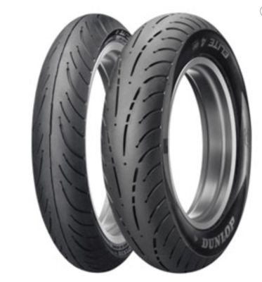 Dunlop Elite 4 Motorcycle Tire Set 130/70R-18 (63H)/180/60R-16