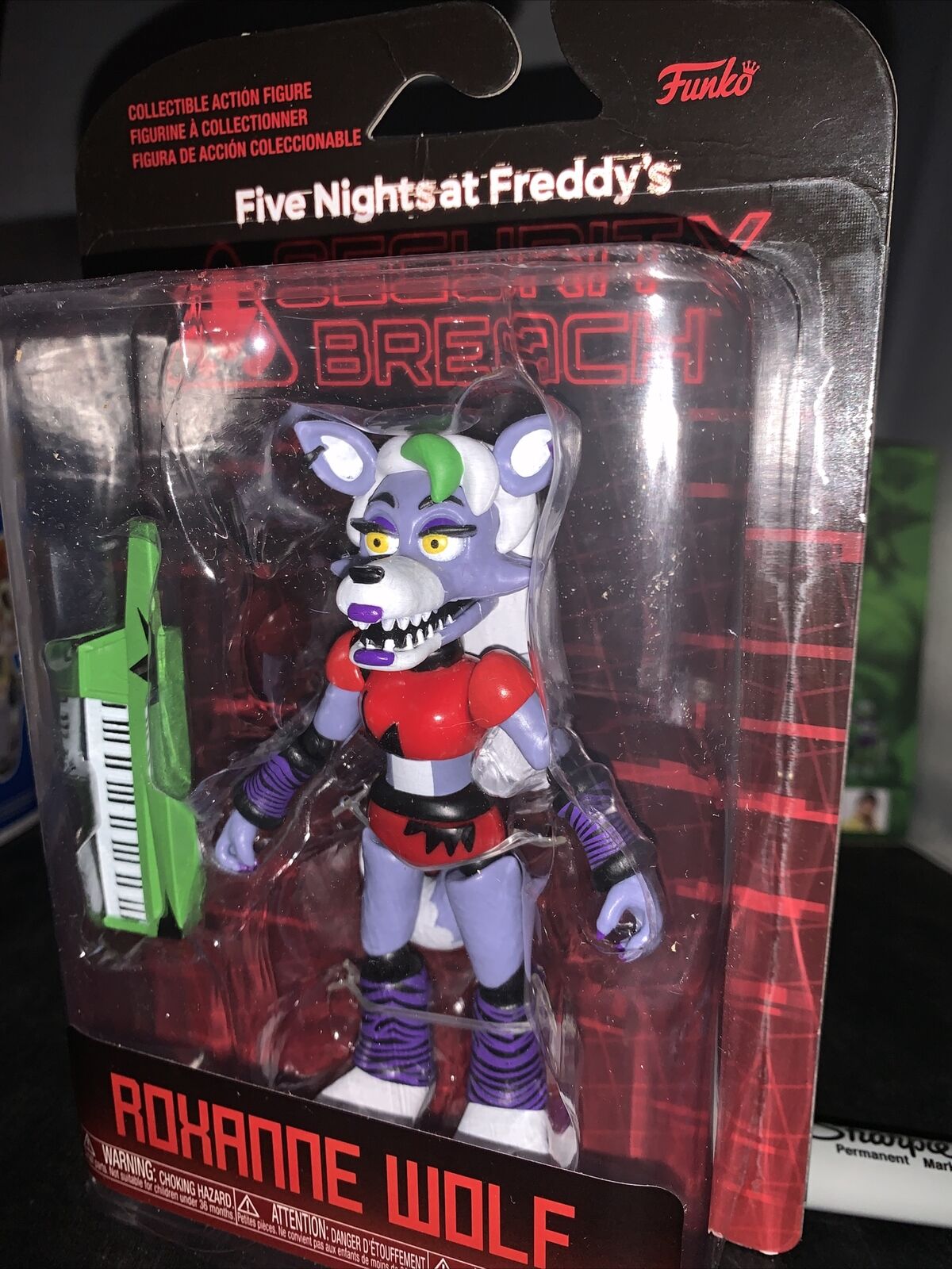 Funko Five Nights at Freddy's Security Breach FNAF Roxanne Wolf 5” Action Figure