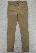 JB Just Black Skinny Jeans Womens 30 (30x32) Taupe Stretch Denim Modern Classic