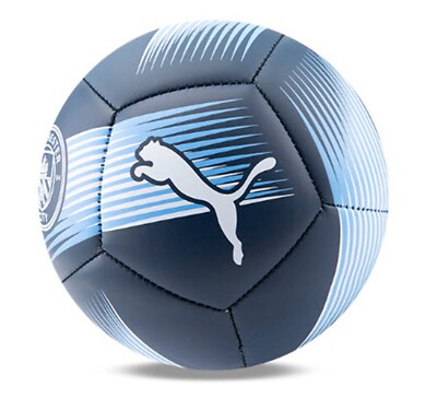 PUMA Unisex Manchester City ESS Mini Soccer Ball Navy GYM Skill