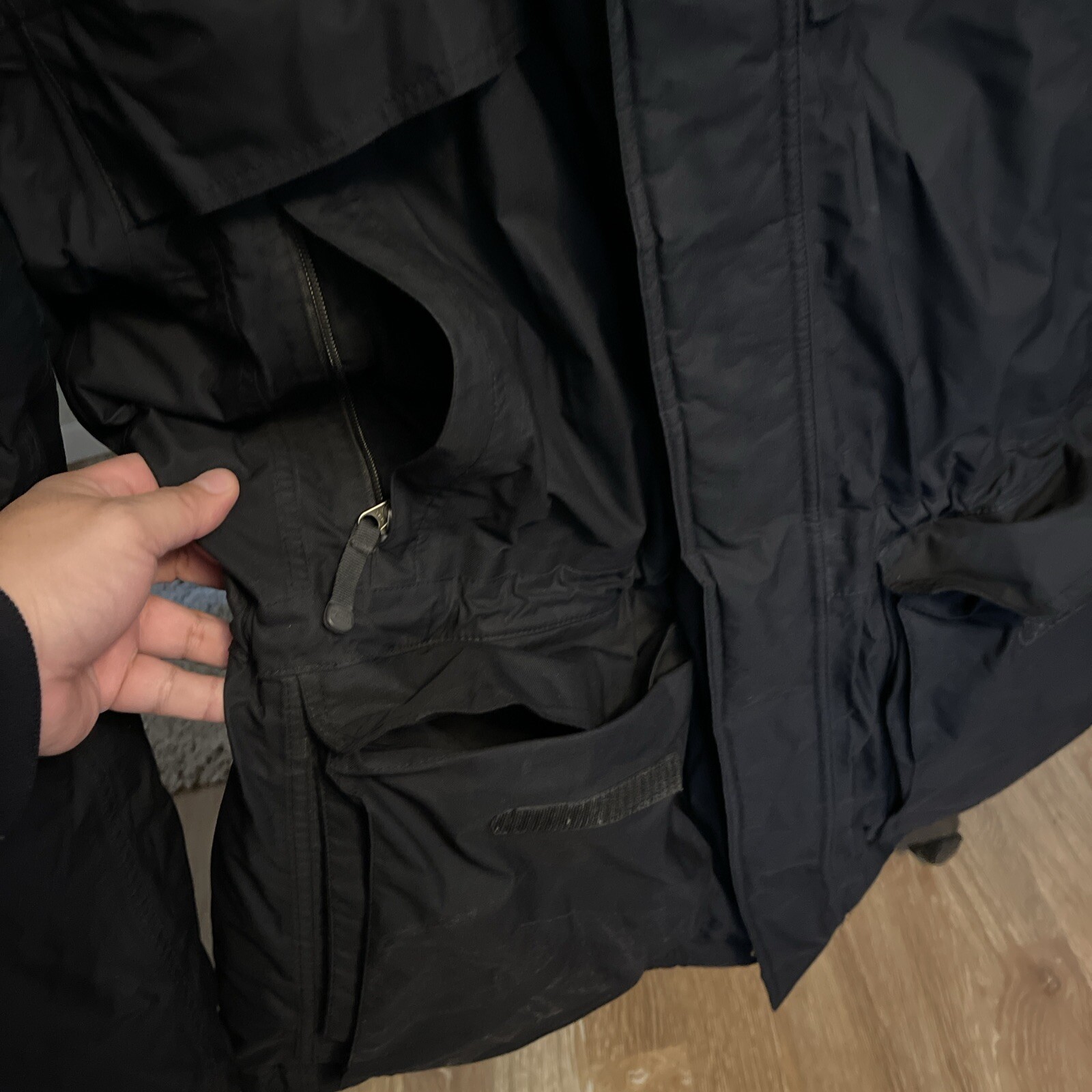 Vintage 90s North Face Puffer Parka Jacket Goose Down 550 Very Rare image 6
