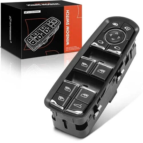 Interruttore alzacristalli elettrico lato guida anteriore sinistro Master compatibile con Porsche - Foto 1 di 7