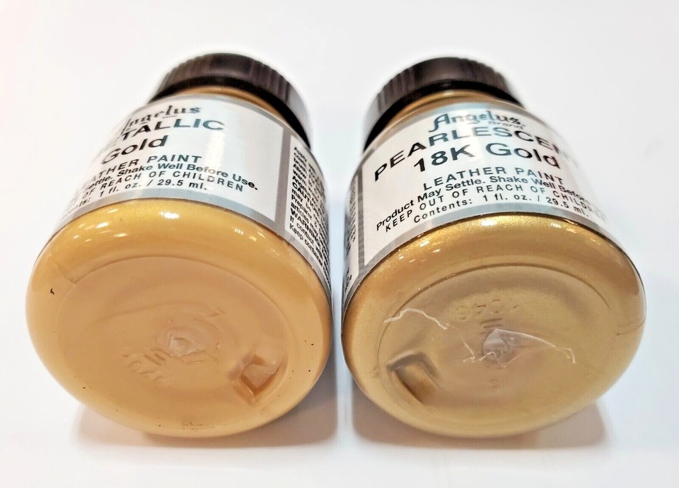 BUY Angelus Leather Paint 4 Oz Pearl Rose Gold - View #6