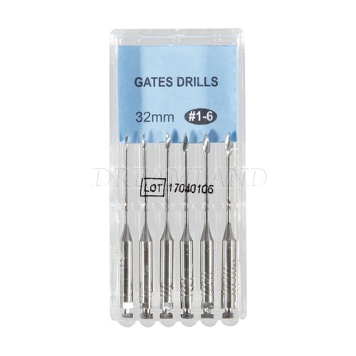 6*Dental GATES Glidden Drills File 32mm #1-6 Endodontic Root Canal Instrument G - Picture 8 of 10