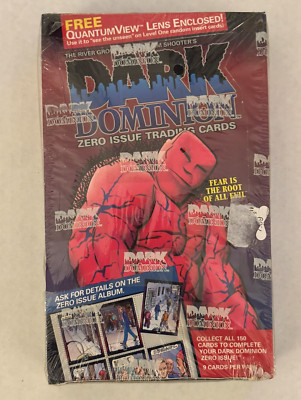 Dark Dominion Zero Issue Trading Cards River Group Factory SEALED Box 36pk NIB
