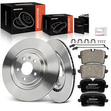 Vented Brake Discs+Brake Pads 330mm Rear for Audi A6 C7 A6 Allroad C7 A7 4GA 4GF