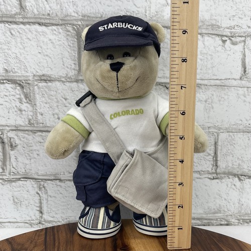 Starbucks Coffee Company 2008 Colorado Bearista 10" Stuffed Animal Plush Bear - Picture 7 of 8