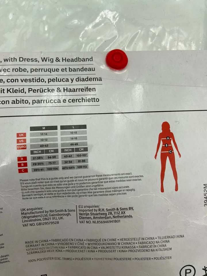 Smiffys Shrek Princesa Fiona Mujer Vestido Elegante Disfraz Oficial Mediano Foto 3 de 4