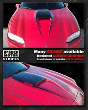 Chevrolet Camaro SS Manta Ray Hood Scoop Stripe Decal 1998 1999 2000 2001 2002