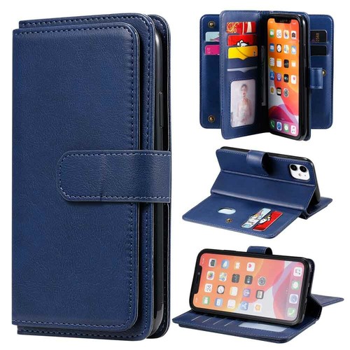 10 Card Holder Wallet Leather Case Cover For iPhone 11 Pro Max XS XR 6s 7 8 SE 2 - Picture 7 of 43