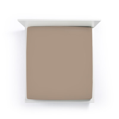 Formesse Bella Donna Jersey Spannbetttuch 120x190 - 130x220 cm 0122 Muskat 1A