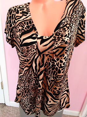 FAVE WOMEN NWT PLUS SIZE 1X EASY WEAR WOMEN BLOUSE TOP