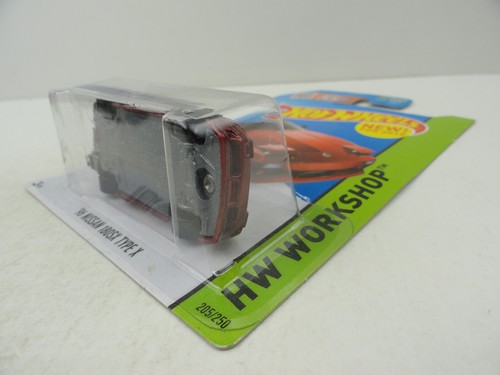 2015 Hot Wheels Workshop #205 ‘96 Nissan 180SX Type X (Red) - Picture 3 of 6