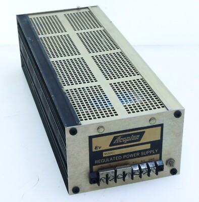 ACOPIAN A8MT1050 8 Volt DC VDC 10.5 A Amp Gold Box Linear Regulated Power Supply