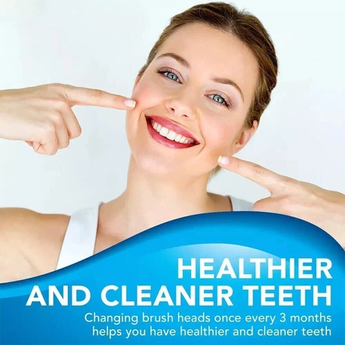 Philips Sonicare C3 Optimal Premium Plaque Bürstenköpfe HX9044 4/8x Schwarz Weiß - Foto 9 di 37