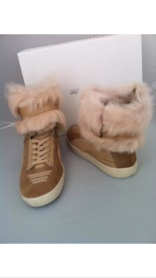 Size 10 - PUMA Alexander McQueen x Joustesse Mid Camel W
