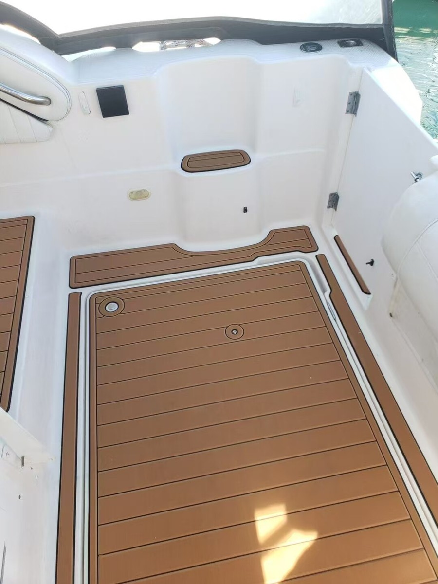 2017 Supreme S202 Cockpit Swim Platform EVA Pads Foam Teak Faux