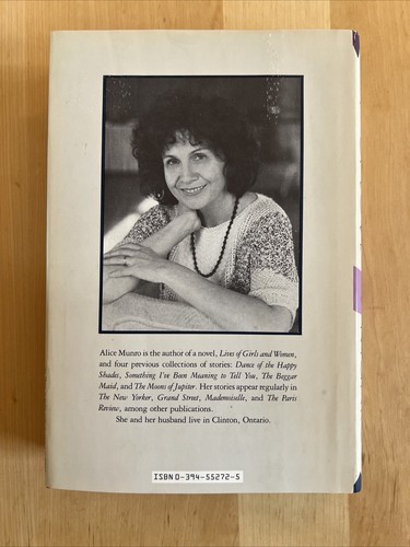 Progress of Love Alice Munro HC DJ First Edition 1986 - Picture 7 of 10