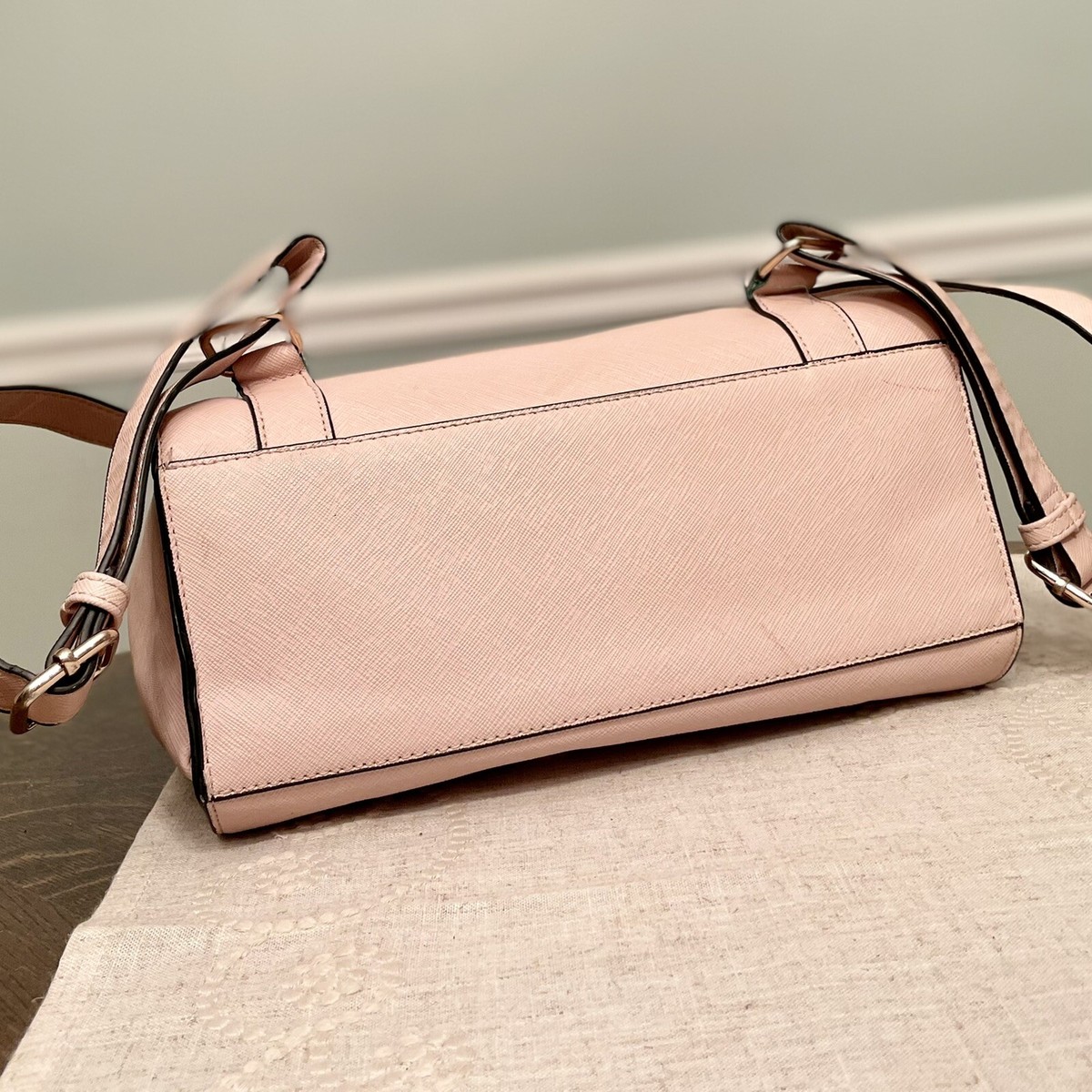 New DUNE London Flap Light pink Backpack Leather Amazon.com: Coquette Small Leather Backpack Purse Women  main image 3