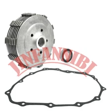 Clutch Plates Kit & Cover Gasket for Honda Sportrax 400 TRX400EX 2x4 2005-2008