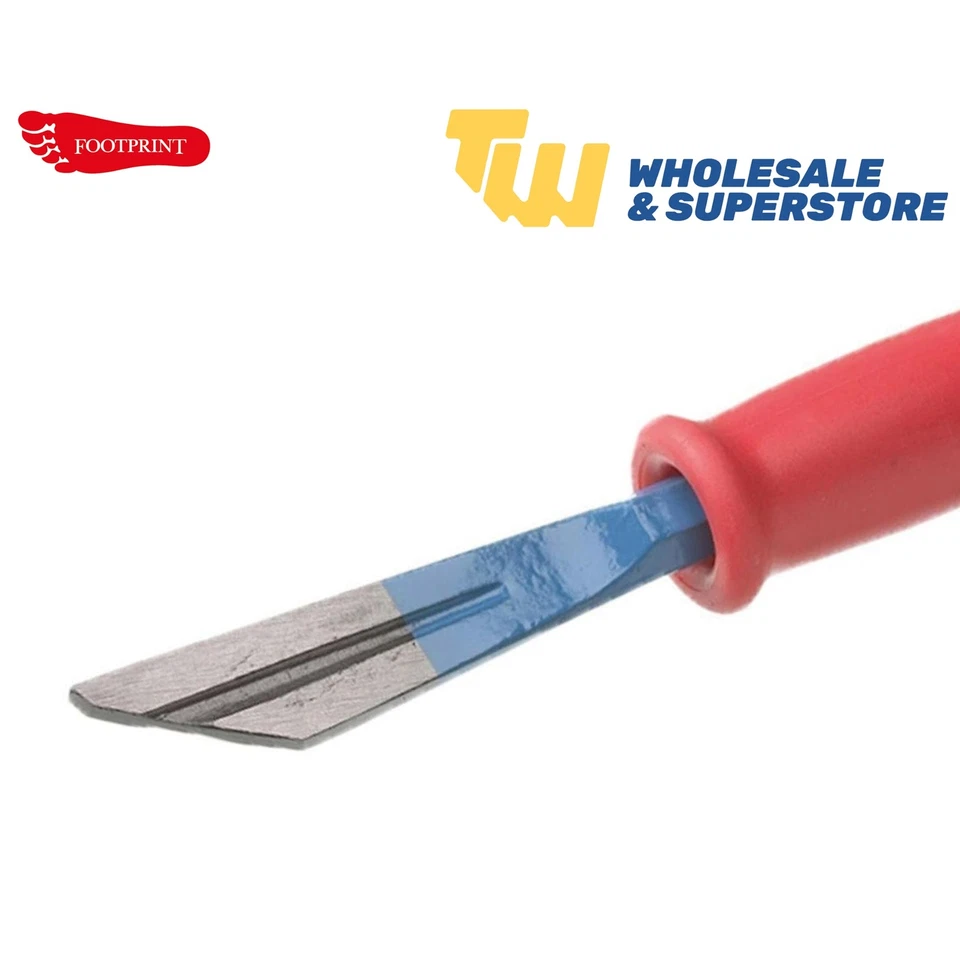 Footprint Plugging Chisel Heavy Duty Hand Guard Stone Masonry Chisel 11380  - Image 3 of 3