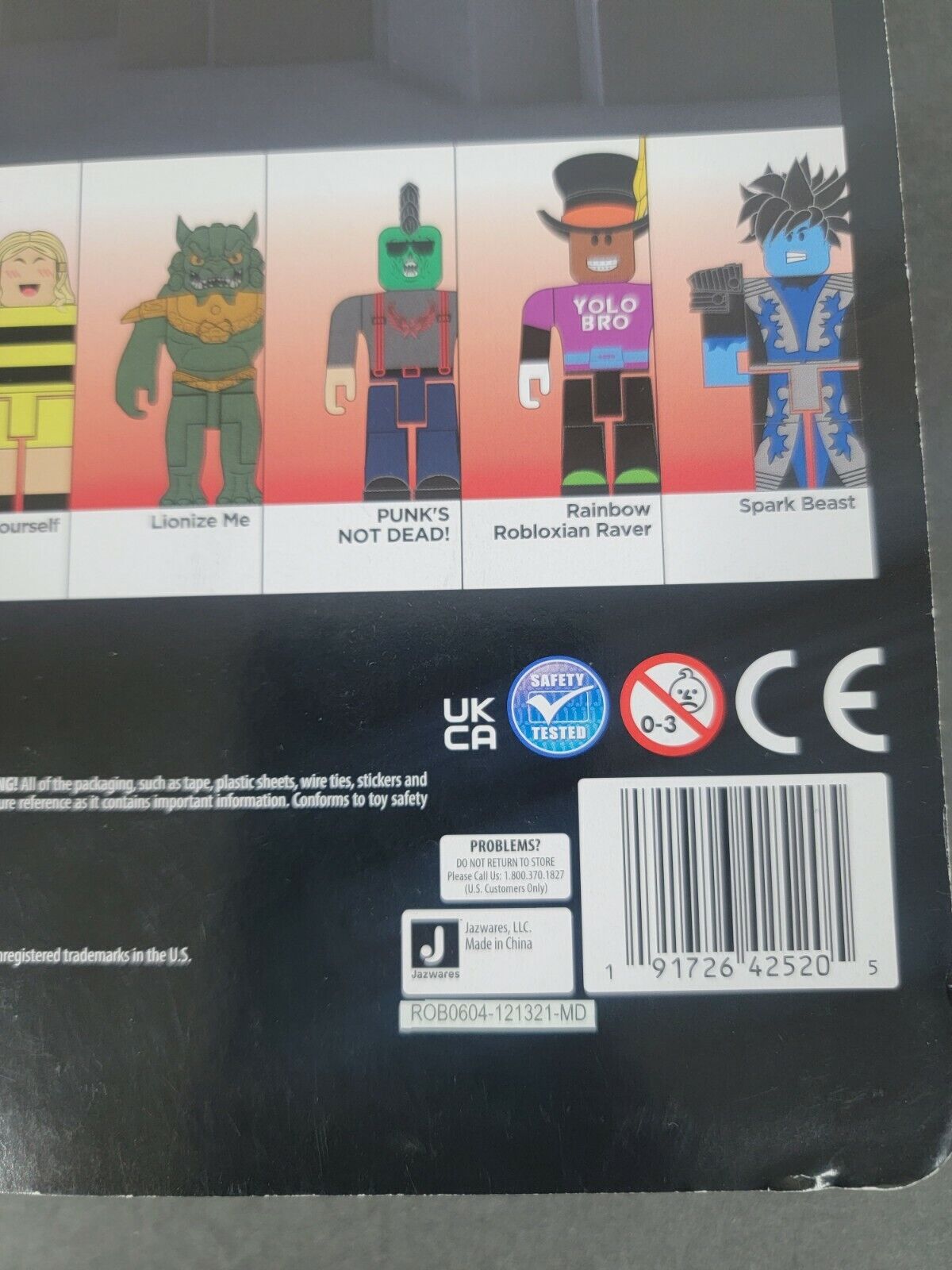  Roblox Avatar Shop Series Collection - Punk's NOT Dead! + Quiet  Pets Bundle [Includes 2 Exclusive Virtual Items] : Toys & Games