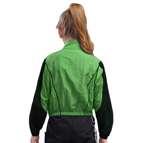 Girls Undershirts Training Jacket Zip Up Sweatshirts Sportwear Blouses Gym Full - Picture 31 of 70