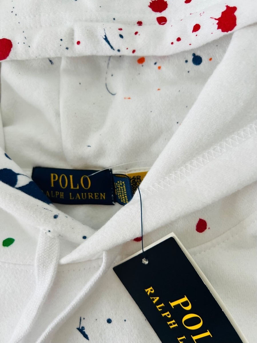 Polo Ralph Lauren ペイントスプラッタースウェット Sサイズ Polo Ralph Lauren ペイントスプラッタースウェット Sサイズ